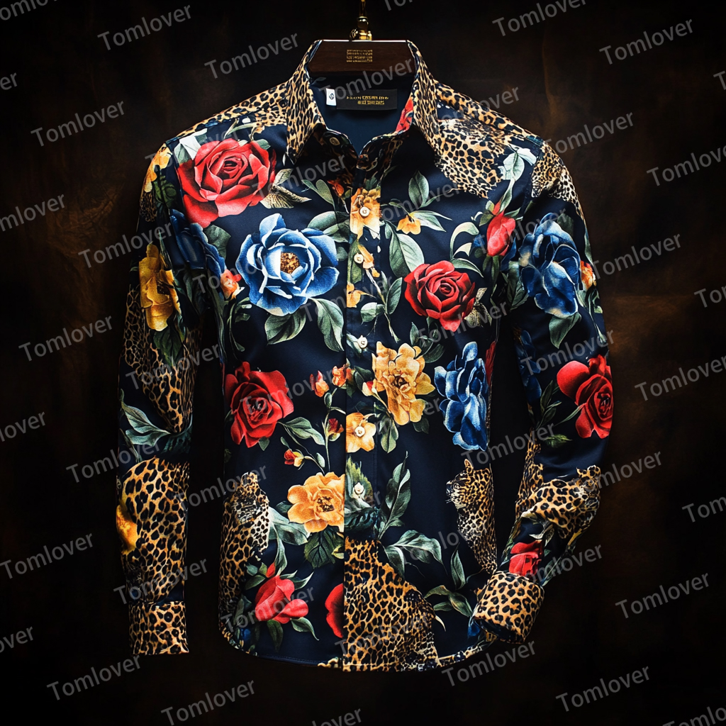 2025 Best Men's Unique Luxe Collection Classic Casual Shirt