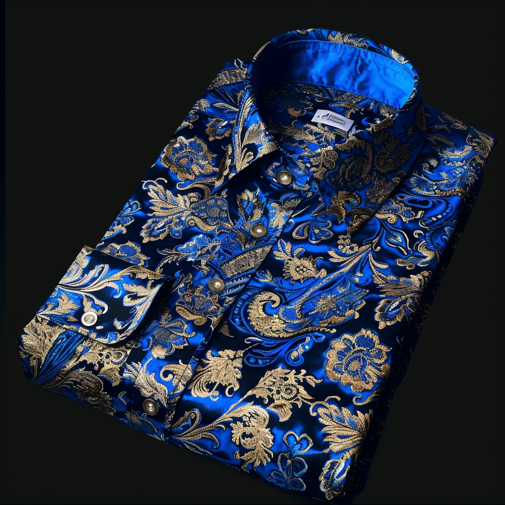 Designer unique Luxe Collection Cotton Shirt High Elasticity 100 % Cotton 