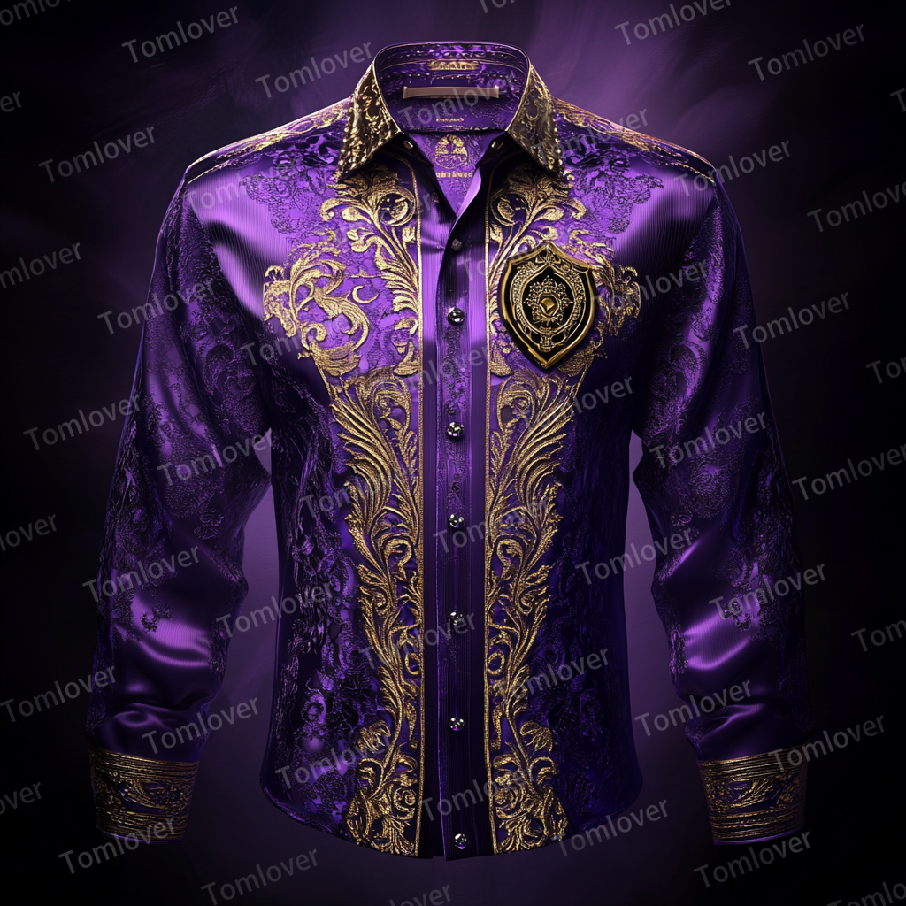 2025 Best Men's Unique Luxe Collection Classic Casual Shirt