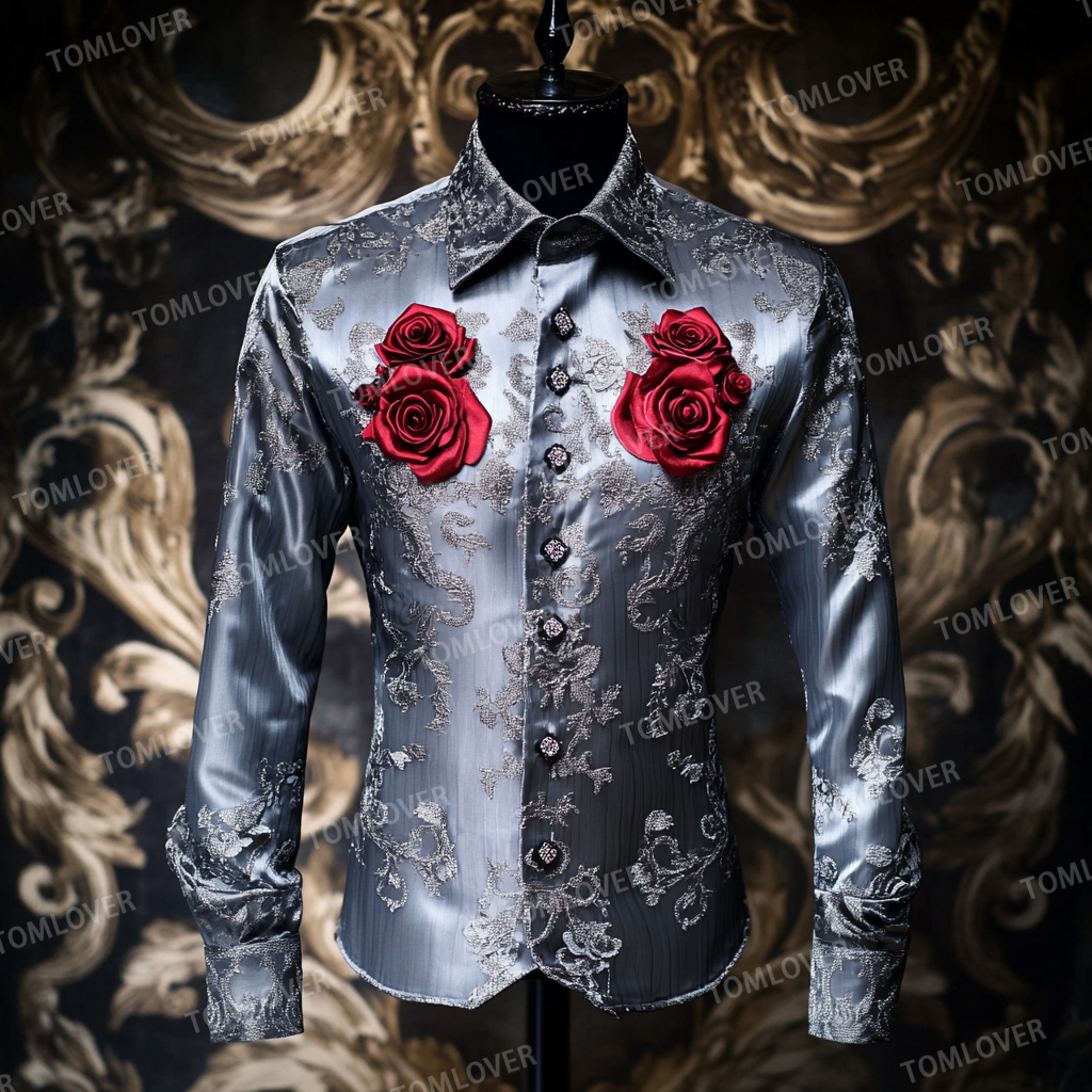 2025 Best Men's Unique Luxe Collection Classic Casual Shirt