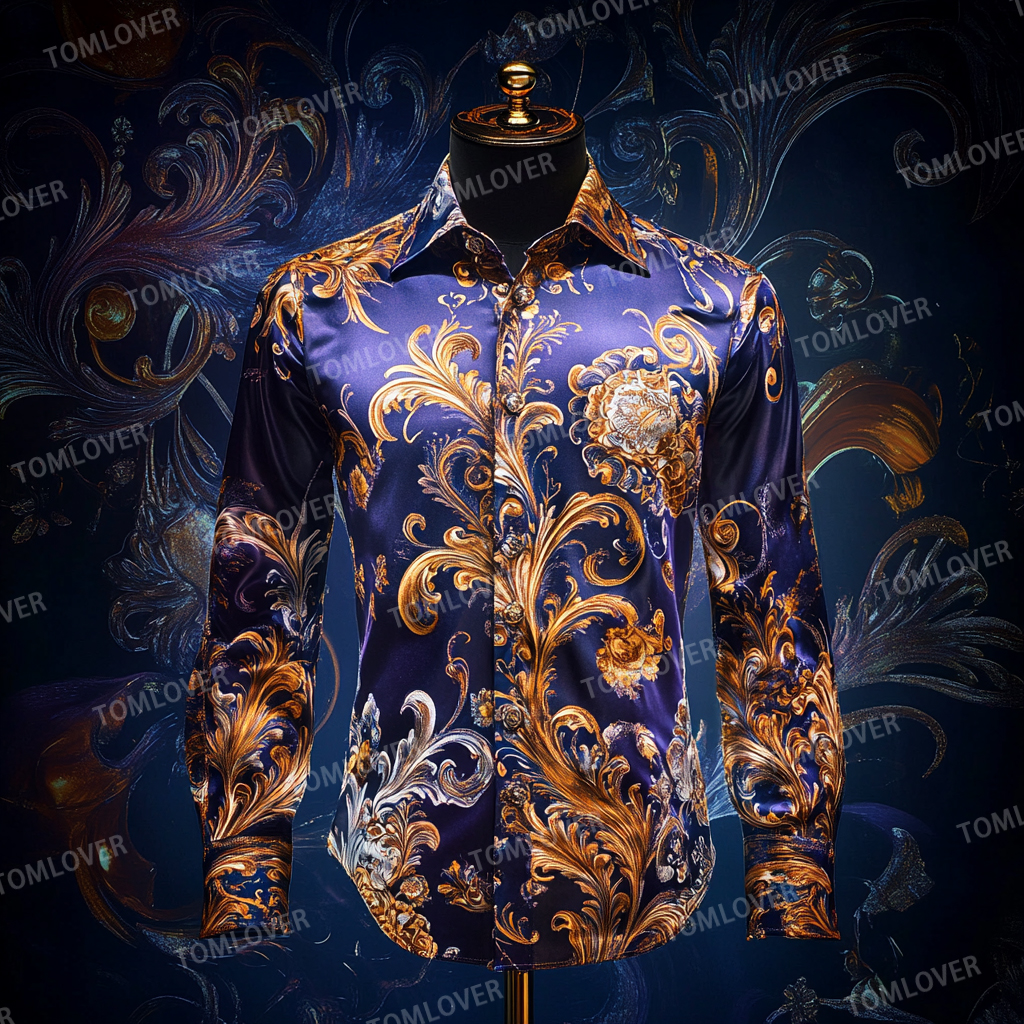 Prestige And Comfort – High Elasticity Premium Anti-Wrinkle Business Casual Vacation Long Sleeve Shirt