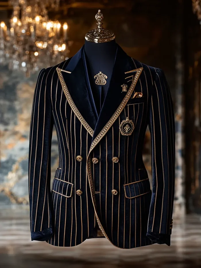 Unique  business gentleman casual Men's Luxury Business Casual Fashion Blazer Suit Coat Jacket