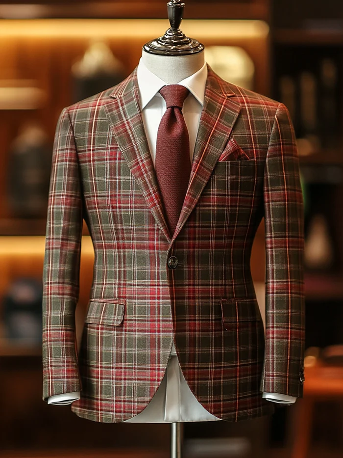 Unique  business gentleman casual Men's Luxury Business Casual Fashion Blazer Suit Coat Jacket