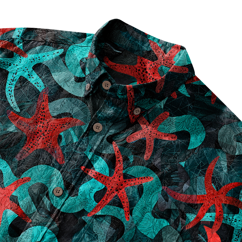 High-Quality Men's Printed Casual Loose Hawaiian Shirt