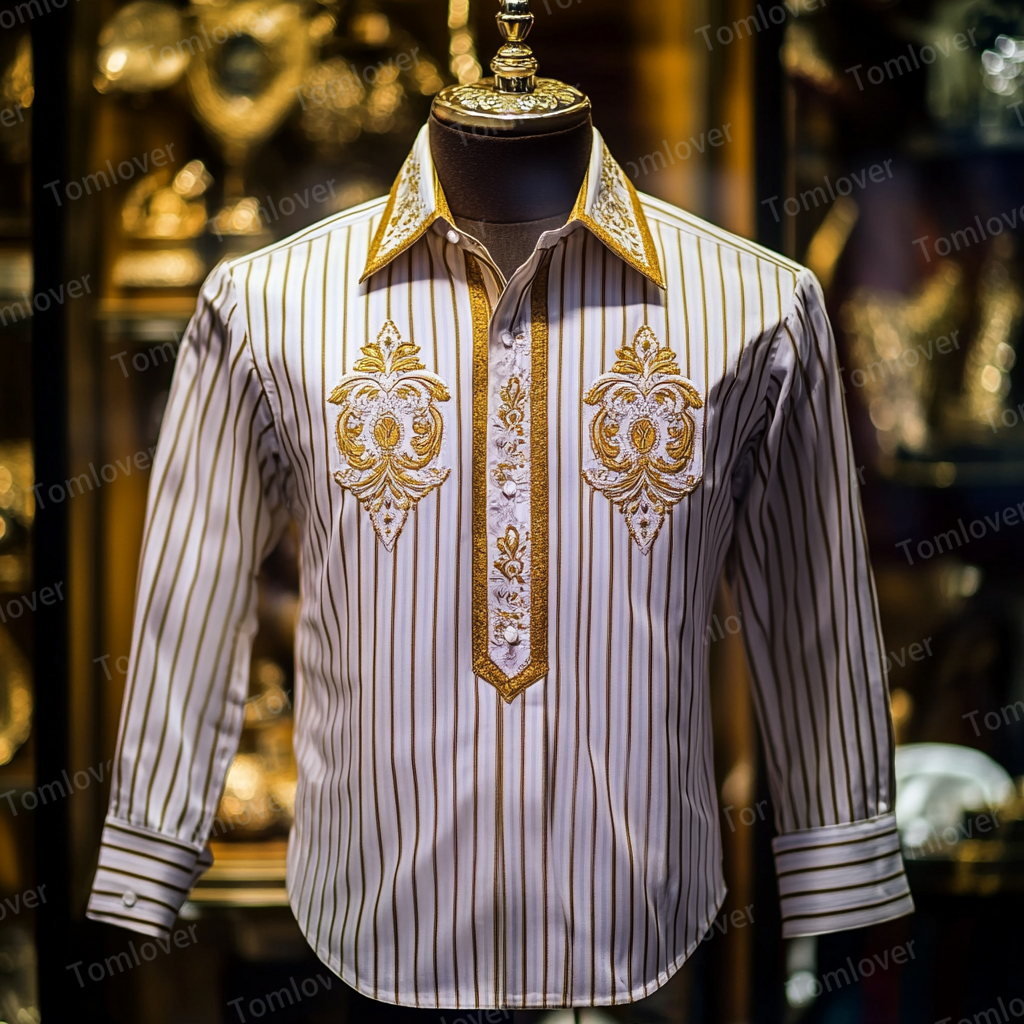 2025 Best Men's Unique Luxe Collection Classic Casual Shirt