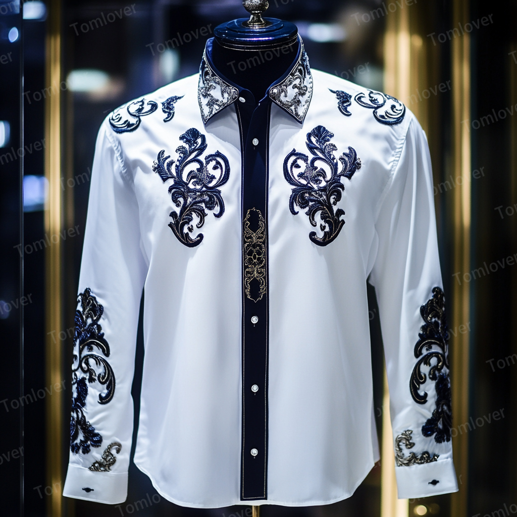 2025 Best Men's Unique Luxe Collection Classic Casual Shirt