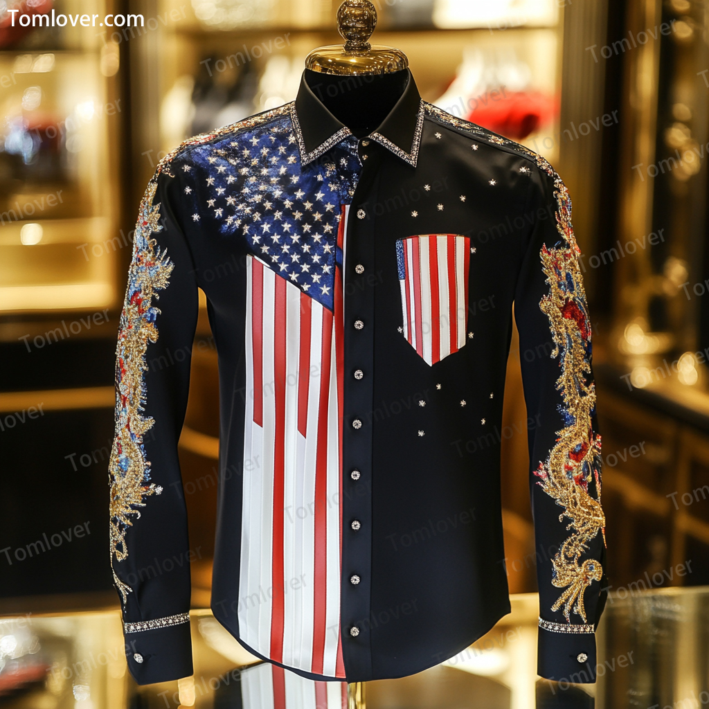 2025 Best Men's Unique Luxe Collection Classic Casual Shirt