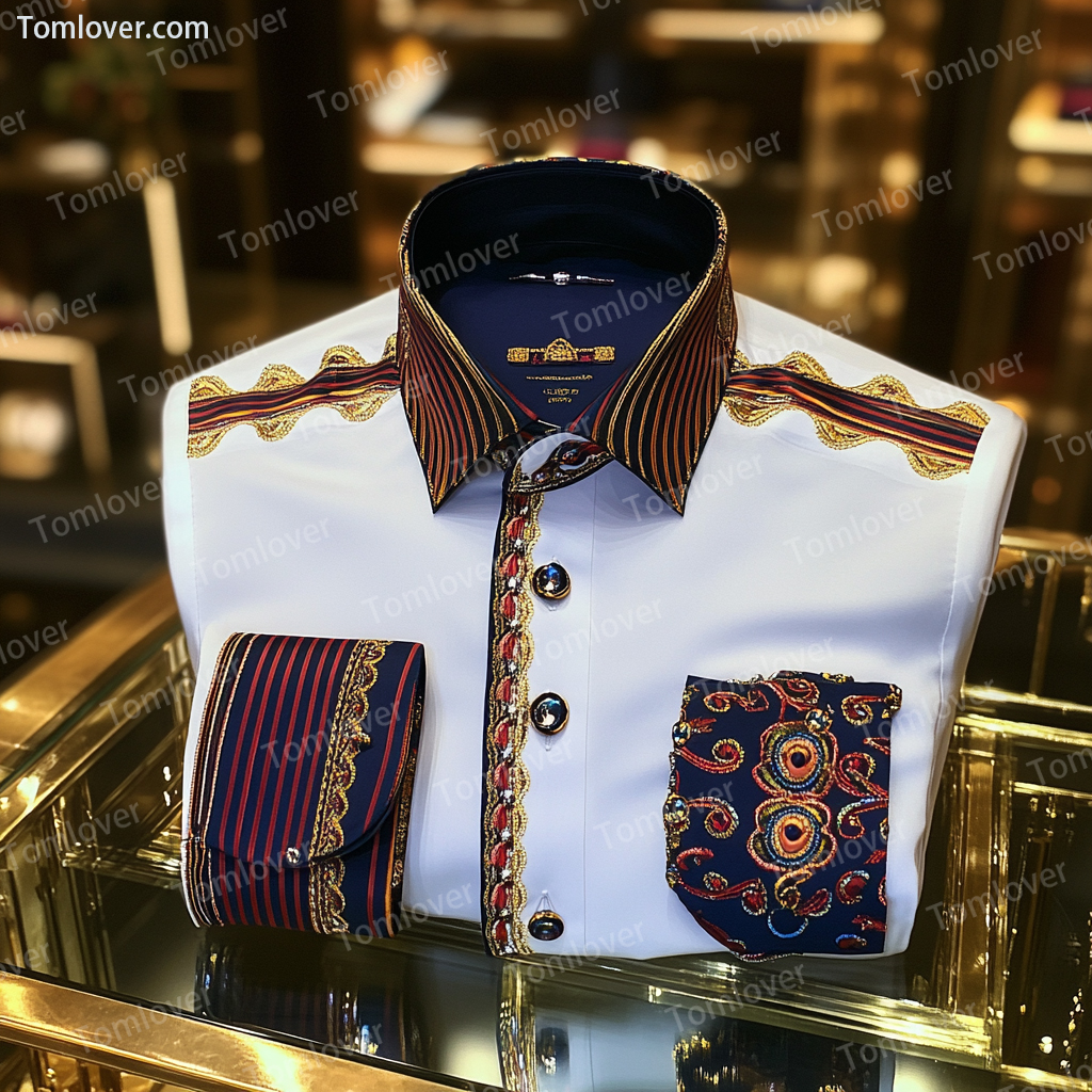 Best Men's Classic aesthetic design Unique Luxe Collection Classic Casual Shirt