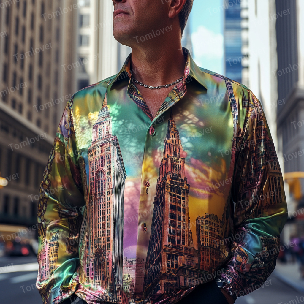 2025 Best Men's Unique Luxe Collection Classic Casual Shirt