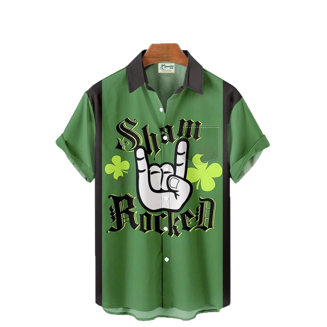 St. Patrick's Day Series 3D Digital Printed Shirt