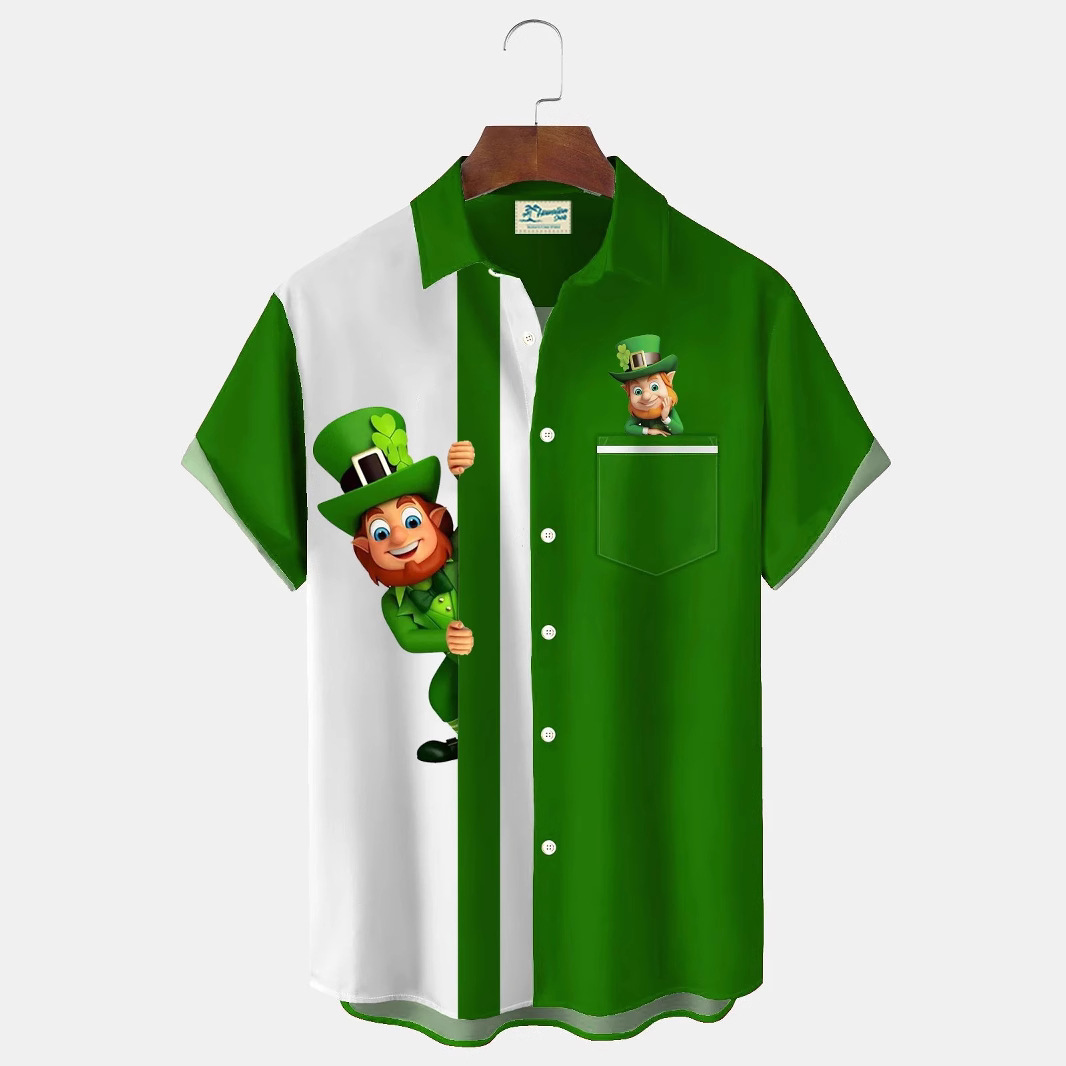 St. Patrick's Day Series 3D Digital Printed Shirt