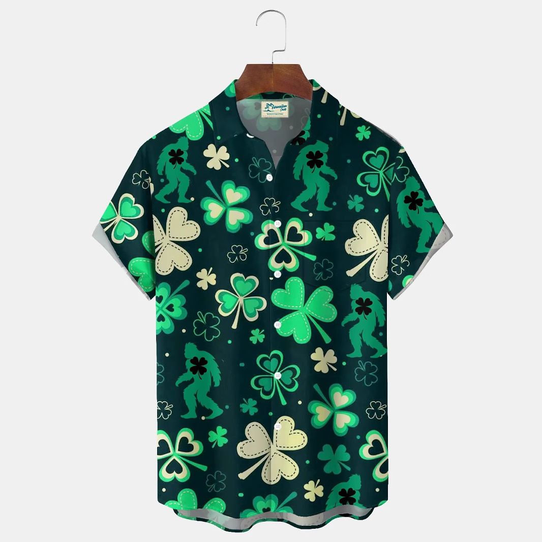St. Patrick's Day Series 3D Digital Printed Shirt
