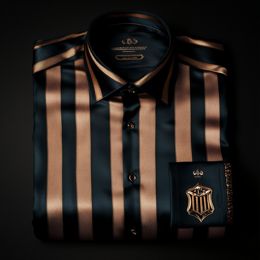 Silk Luxury Business VIP Exclusive Designer unique Luxe Collection long Shirt High Elasticity