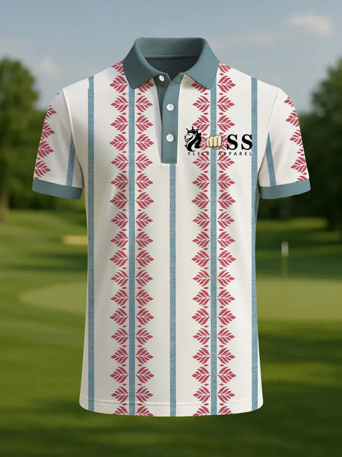 Men's Business Short Sleeve Polo Shirt