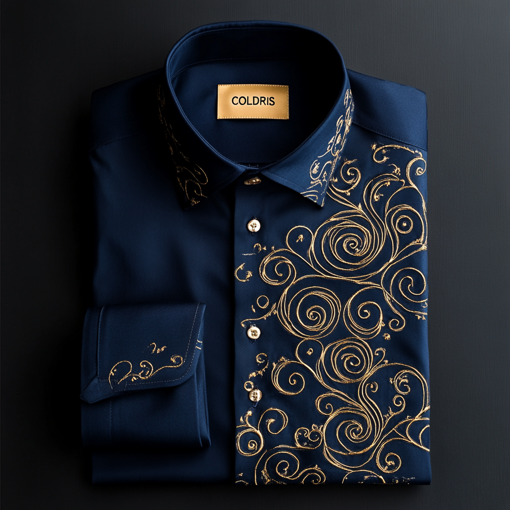 Best Unique Luxe Collection Effortless chic Shirt High Elasticity men's printed shirt