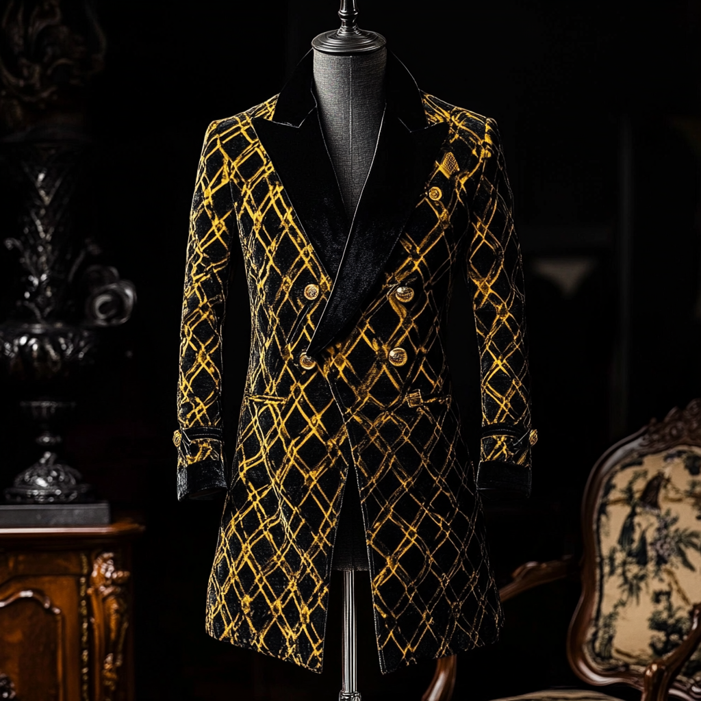 Unique embroidery business gentleman casual Men's Luxury Business Casual Fashion Blazer Suit Coat Jacket