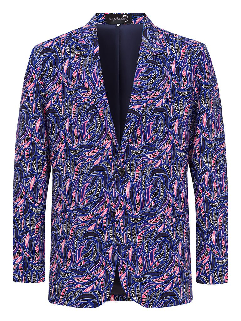 100% Hand Woven Raw Silk Men's Luxury Business Casual Fashion Blazer Suit Jacket