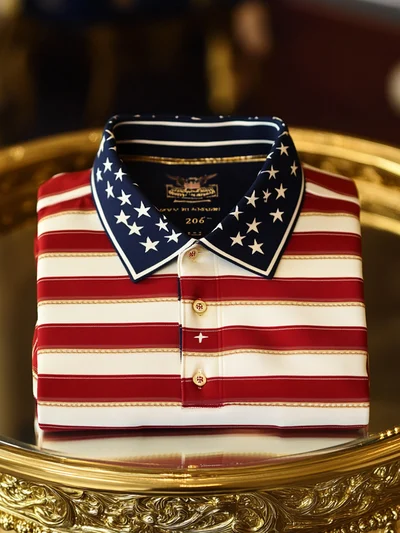 Men's Business Casual Button Short Sleeve Polo Shirt