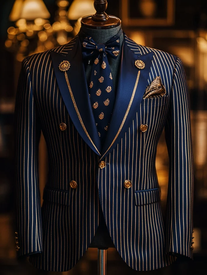 Unique  business gentleman casual Men's Luxury Business Casual Fashion Blazer Suit Coat Jacket