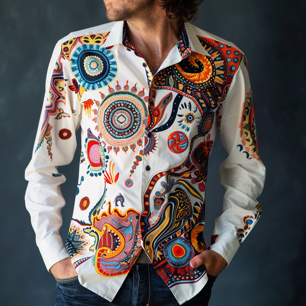 Silk Luxury Business VIP Exclusive Designer unique Luxe Collection long Shirt High Elasticity