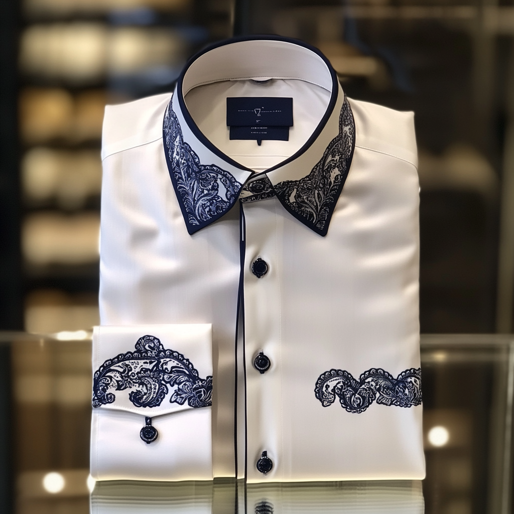 Perfect best unique Luxe Collection Silk High Elasticity shirt