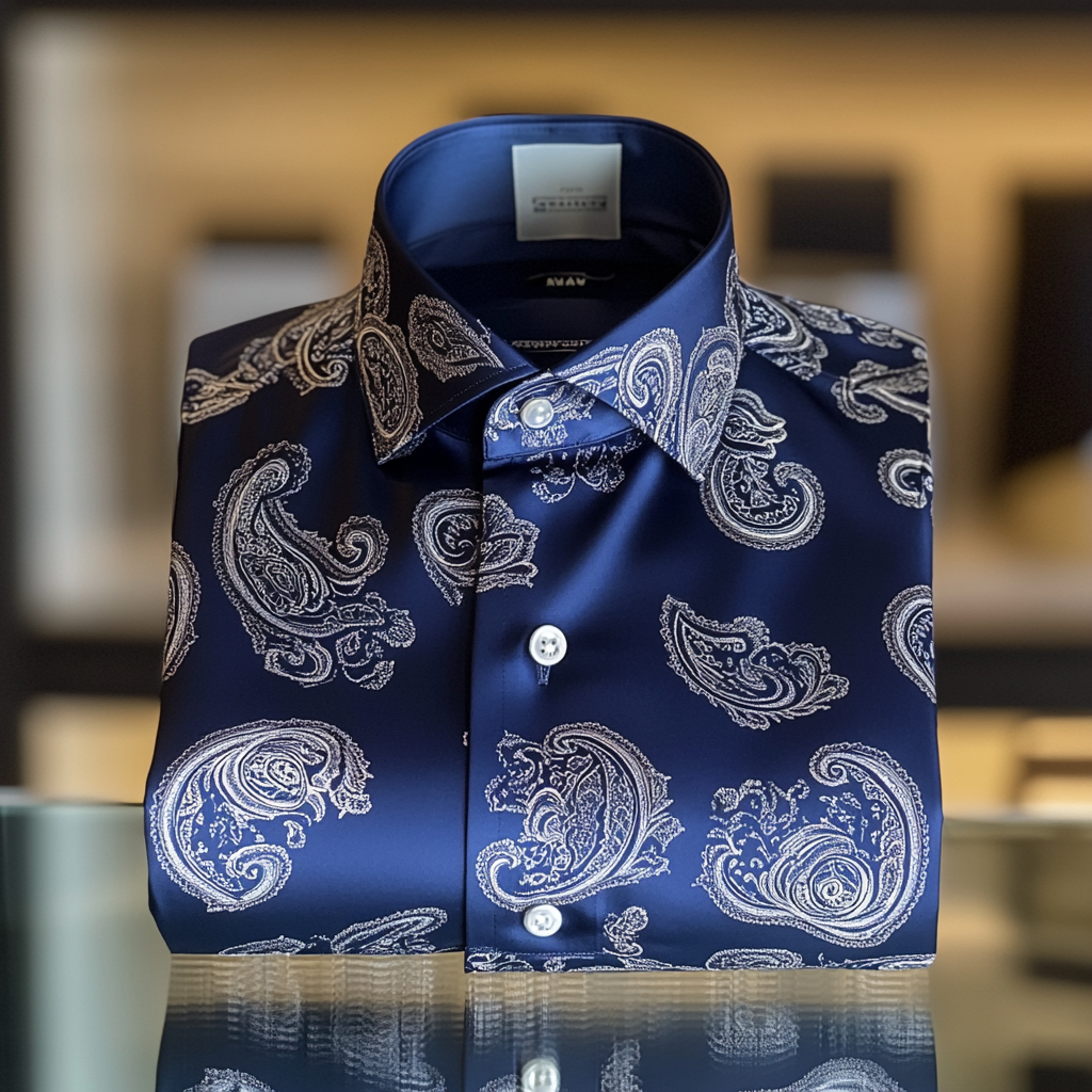 Perfect best unique Luxe Collection Silk High Elasticity shirt