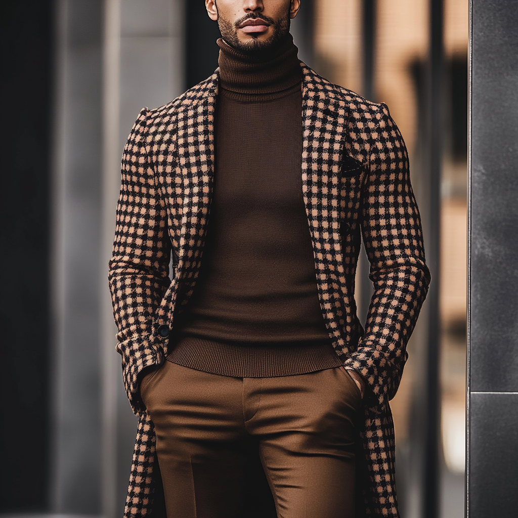 Unique casual Men's Luxury Business Casual Fashion Blazer Suit Coat Jacket