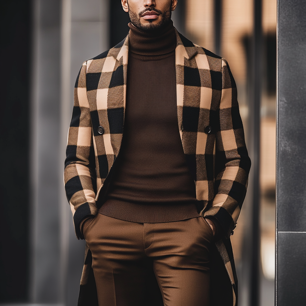 Unique casual Men's Luxury Business Casual Fashion Blazer Suit Coat Jacket