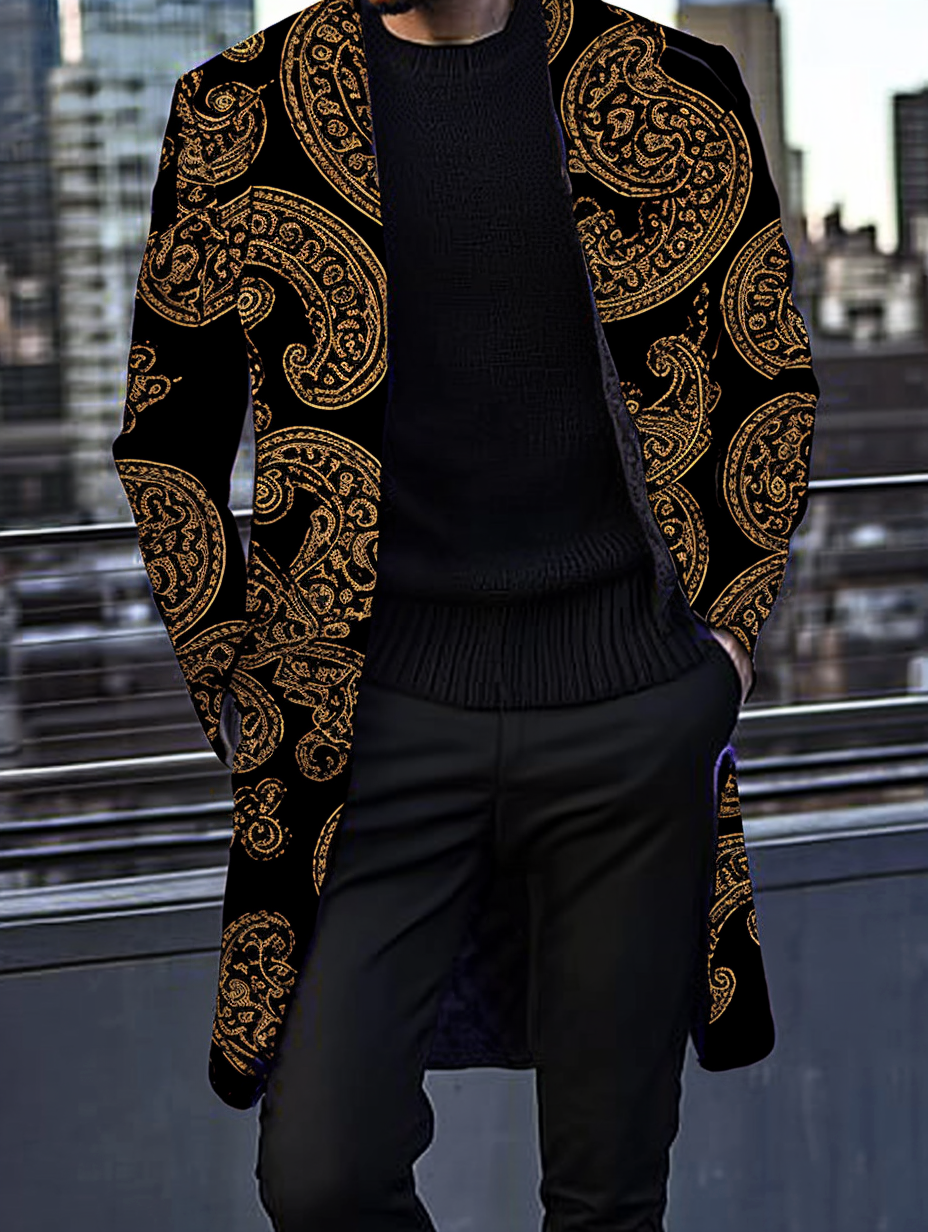 2024 Man Unique casual Men's Luxury Business Casual Fashion Blazer Suit Coat Jacket