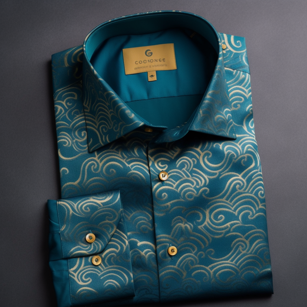 Unique Luxe Collection Effortless chic Shirt High Elasticity men's printed shirt