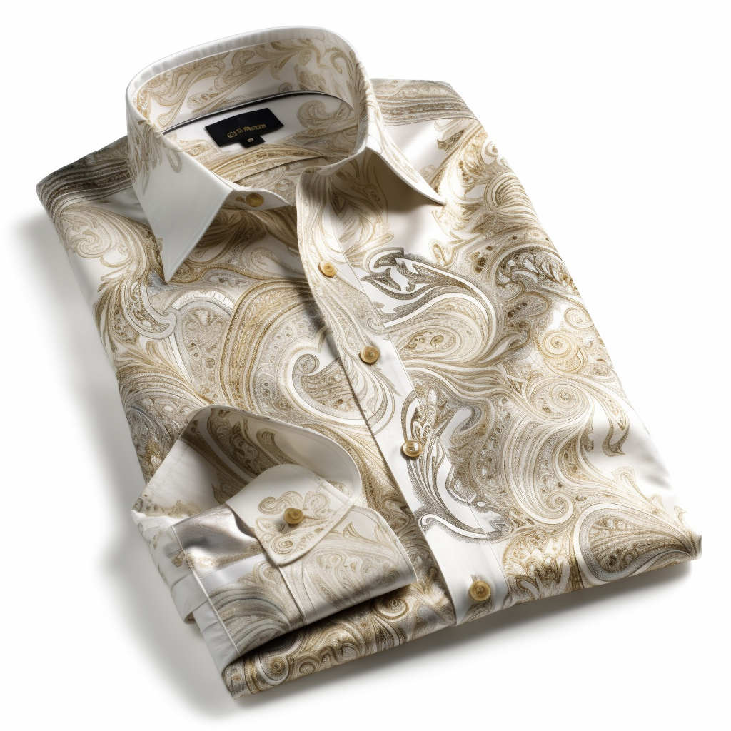 Unique Luxe Collection Effortless chic Shirt High Elasticity men's printed shirt