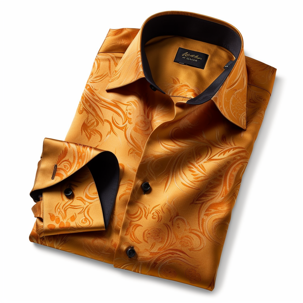Unique Luxe Collection Effortless chic Shirt High Elasticity men's printed shirt
