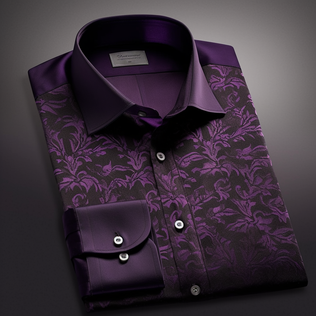 Unique Luxe Collection Effortless chic Shirt High Elasticity men's printed shirt