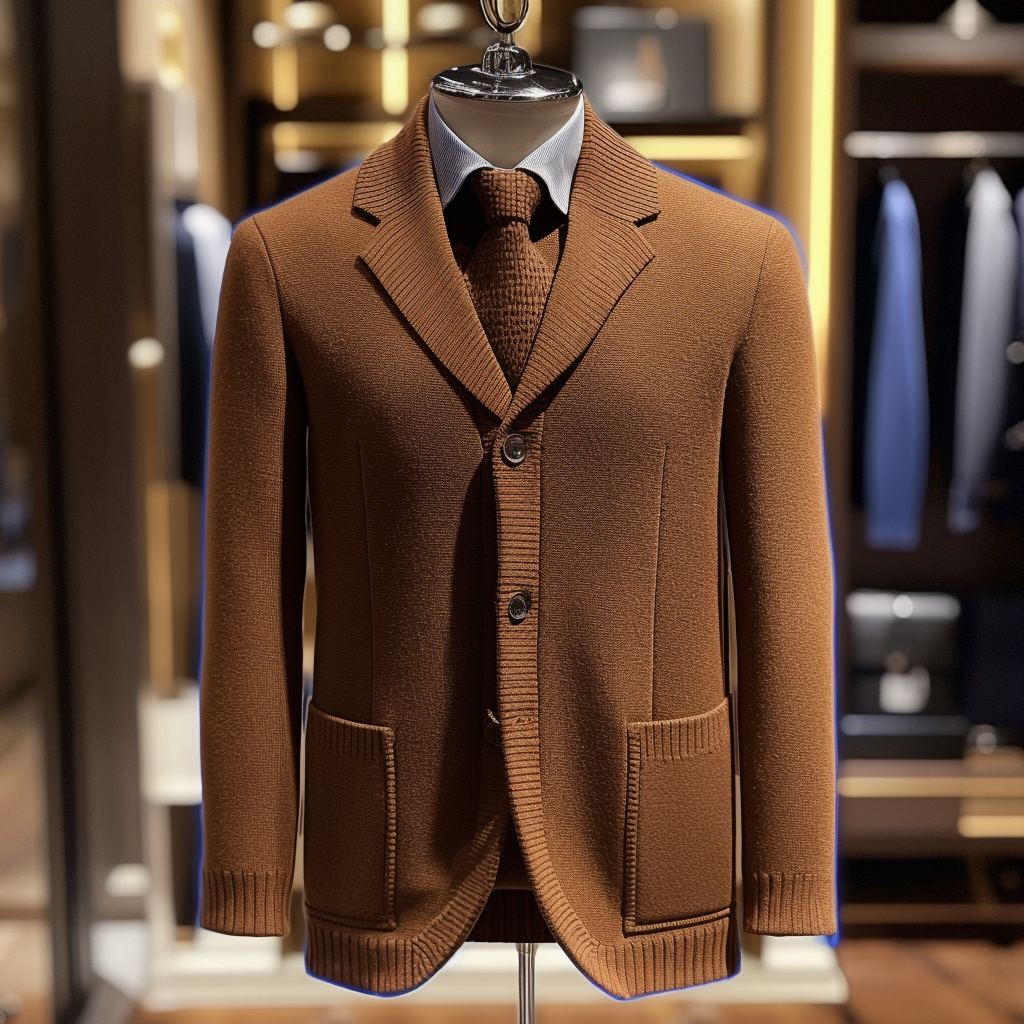 Printed business gentleman casual Men's Luxury Business Casual Fashion Blazer Suit Jacket