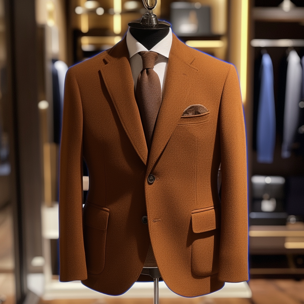 Printed business gentleman casual Men's Luxury Business Casual Fashion Blazer Suit Jacket