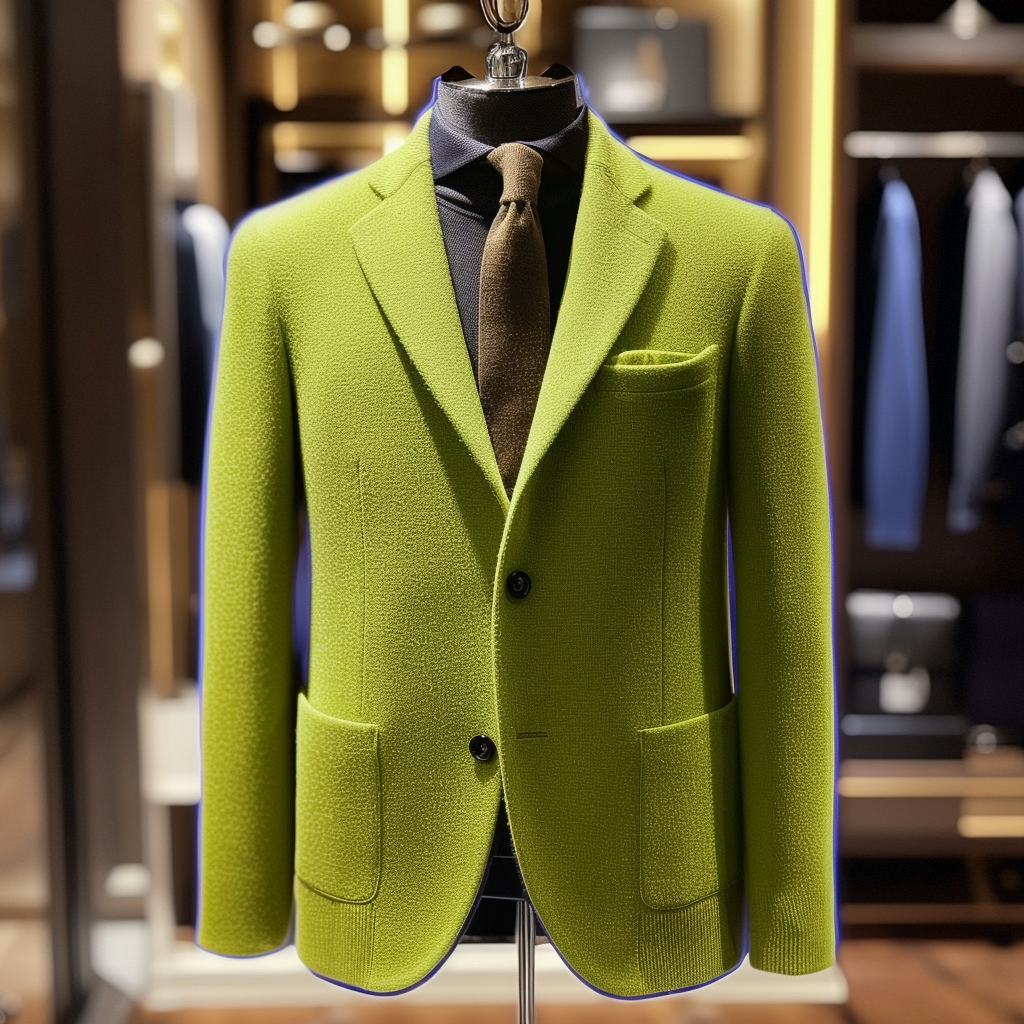 Printed business gentleman casual Men's Luxury Business Casual Fashion Blazer Suit Jacket