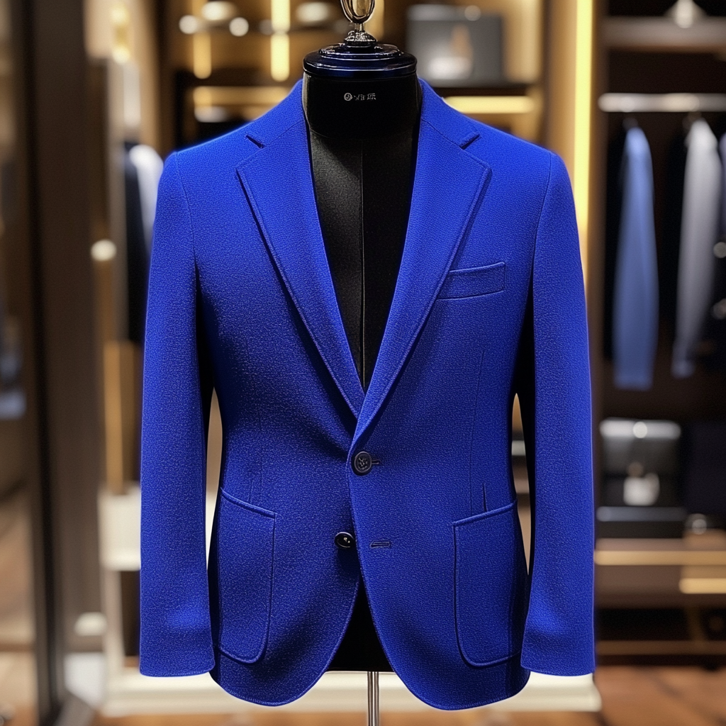 Printed business gentleman casual Men's Luxury Business Casual Fashion Blazer Suit Jacket