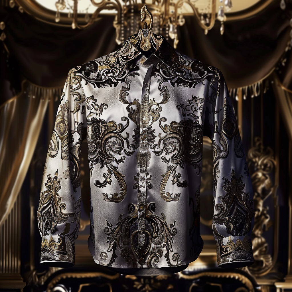 Best Silk Luxury Business VIP Exclusive Designer unique Luxe Collection long Shirt High Elasticity