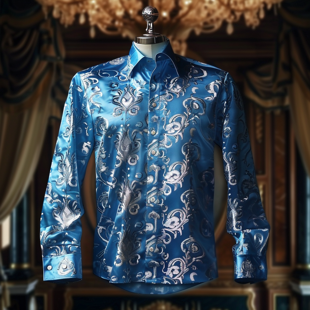 Best Silk Luxury Business VIP Exclusive Designer unique Luxe Collection long Shirt High Elasticity