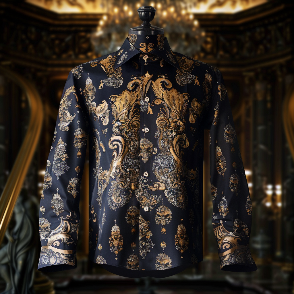 Best Silk Luxury Business VIP Exclusive Designer unique Luxe Collection long Shirt High Elasticity