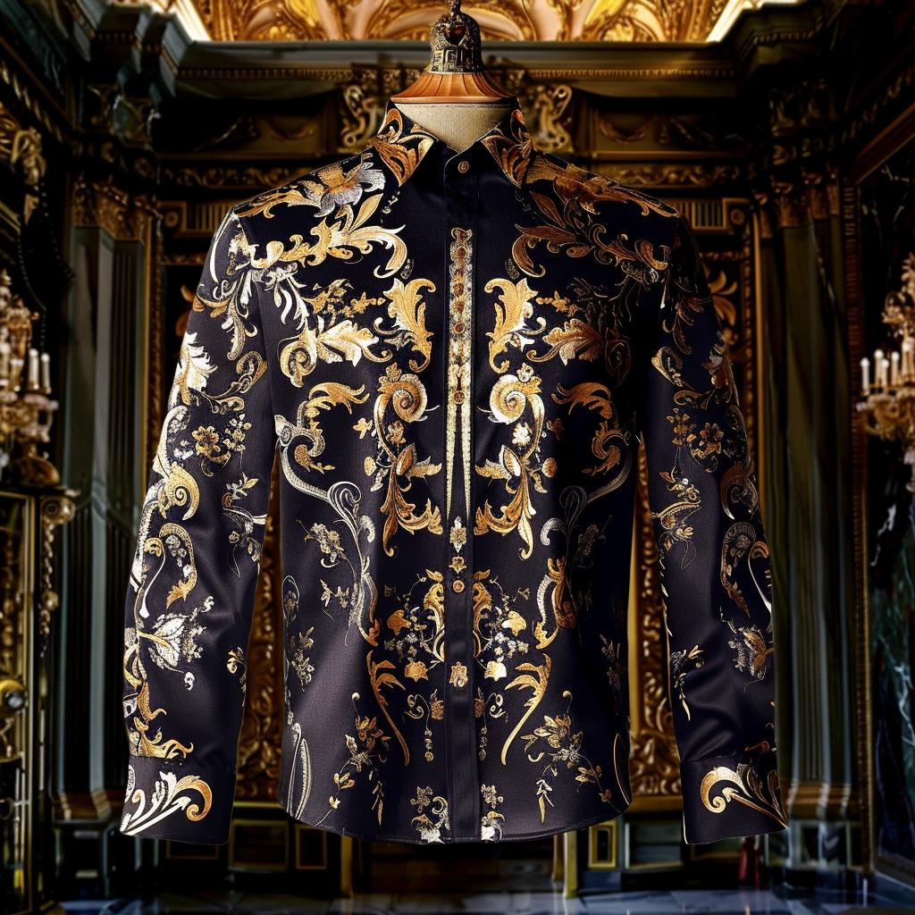 Best Silk Luxury Business VIP Exclusive Designer unique Luxe Collection long Shirt High Elasticity