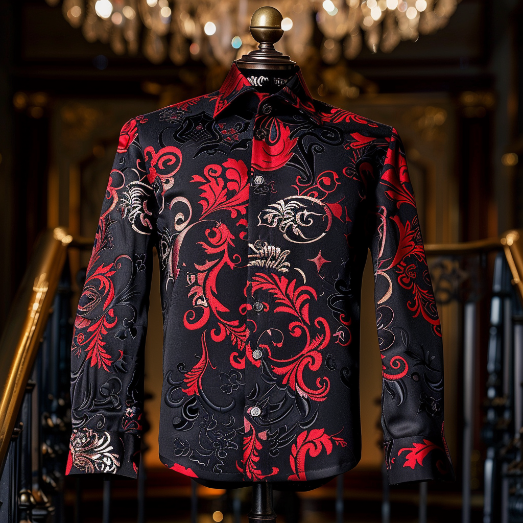 Best Silk Luxury Business VIP Exclusive Designer unique Luxe Collection long Shirt High Elasticity