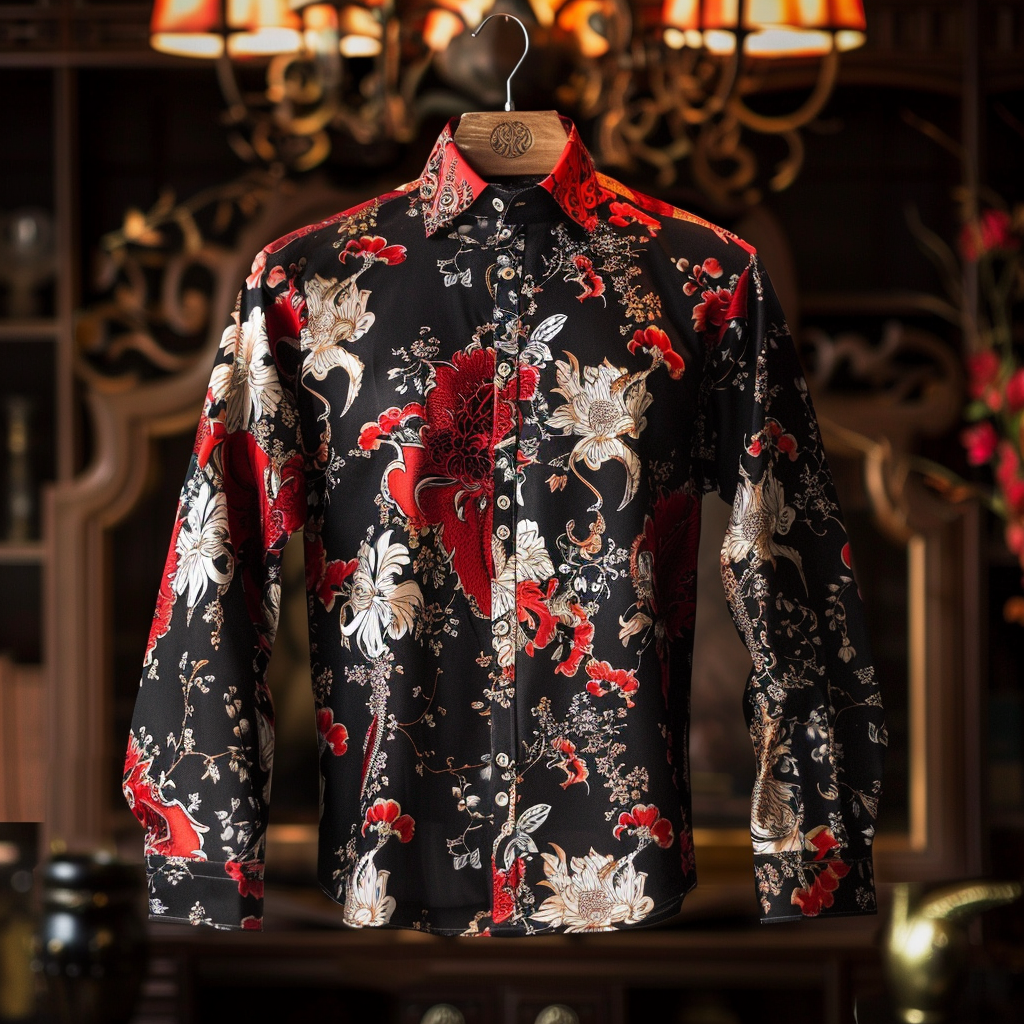 Best Silk Luxury Business VIP Exclusive Designer unique Luxe Collection long Shirt High Elasticity