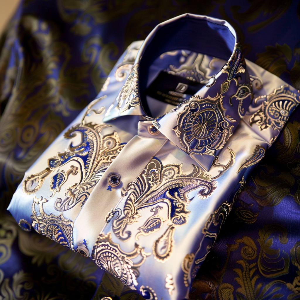 Best Unique Luxe Collection Effortless chic Shirt High Elasticity men's printed shirt