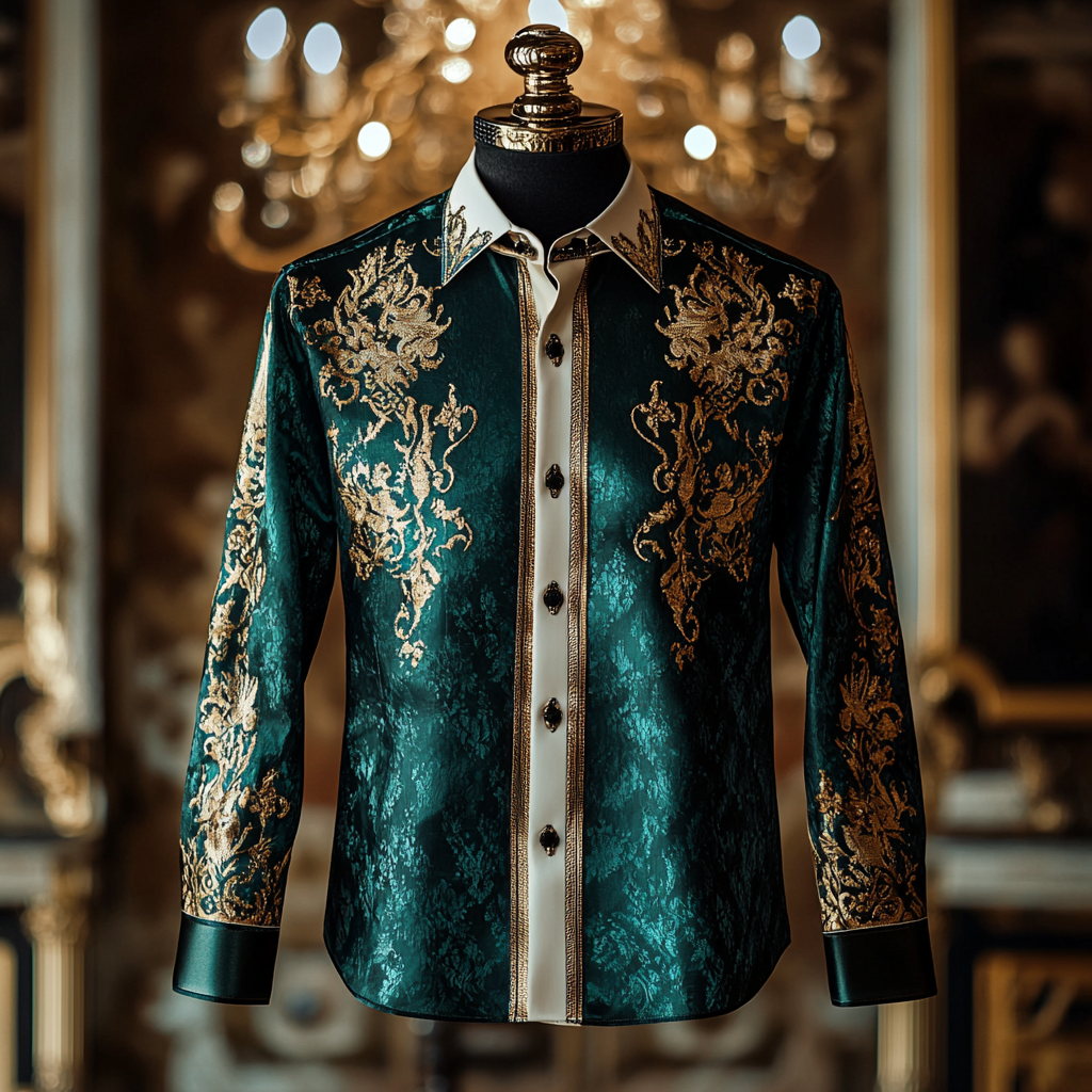 Silk Luxury Business VIP Exclusive Designer unique Luxe Collection long Shirt High Elasticity
