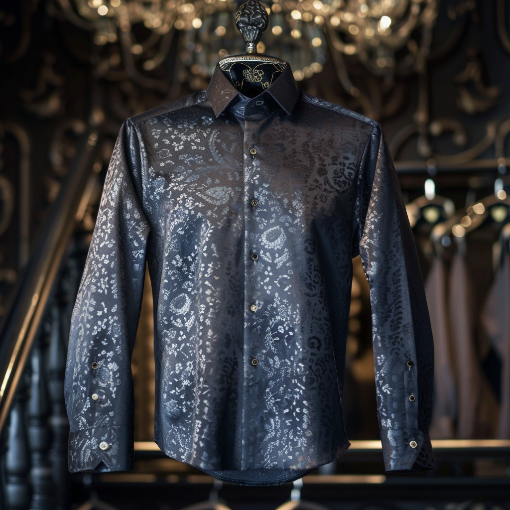 Best Silk Luxury Business VIP Exclusive Designer unique Luxe Collection long Shirt High Elasticity