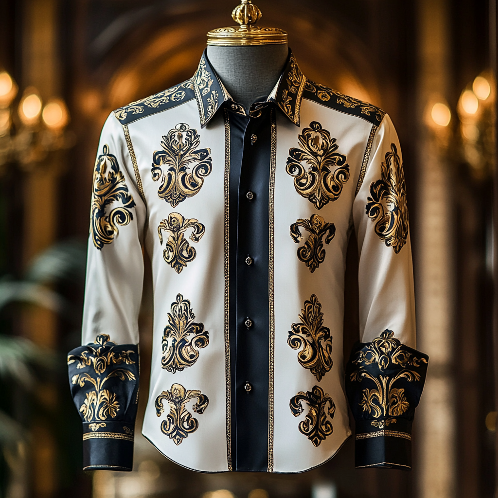 Silk Luxury Business VIP Exclusive Designer unique Luxe Collection long Shirt High Elasticity
