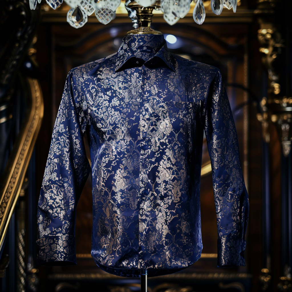 Best Silk Luxury Business VIP Exclusive Designer unique Luxe Collection long Shirt High Elasticity