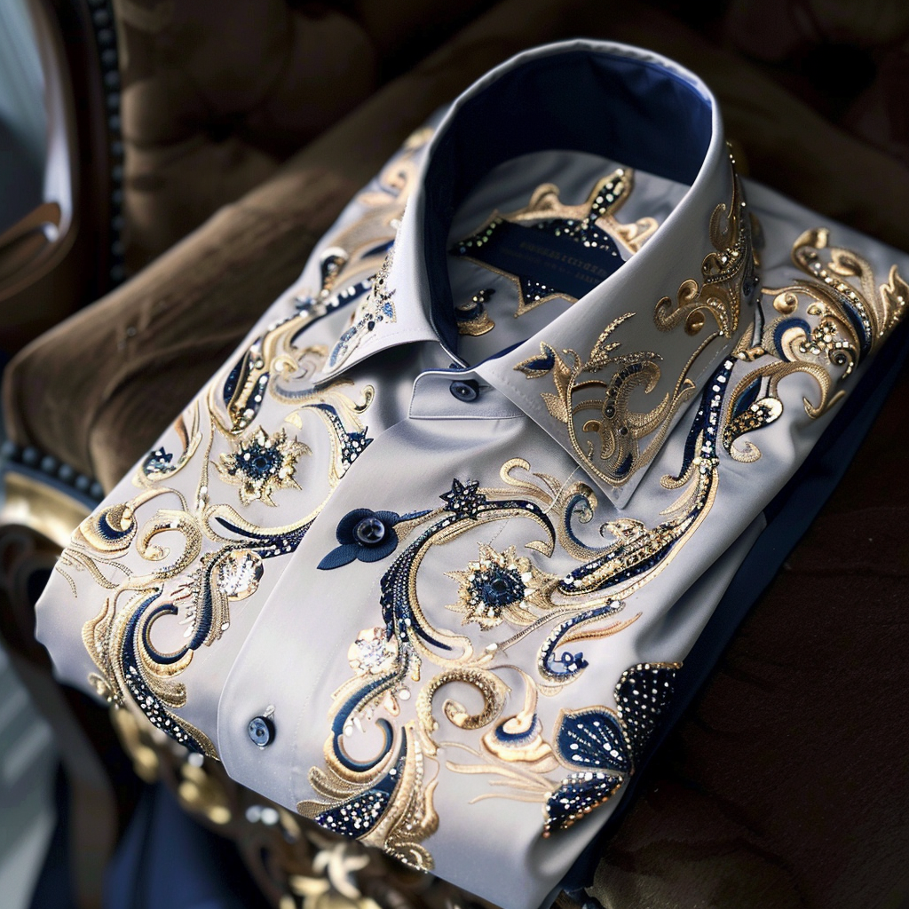 Best Unique Luxe Collection Effortless chic Shirt High Elasticity men's printed shirt