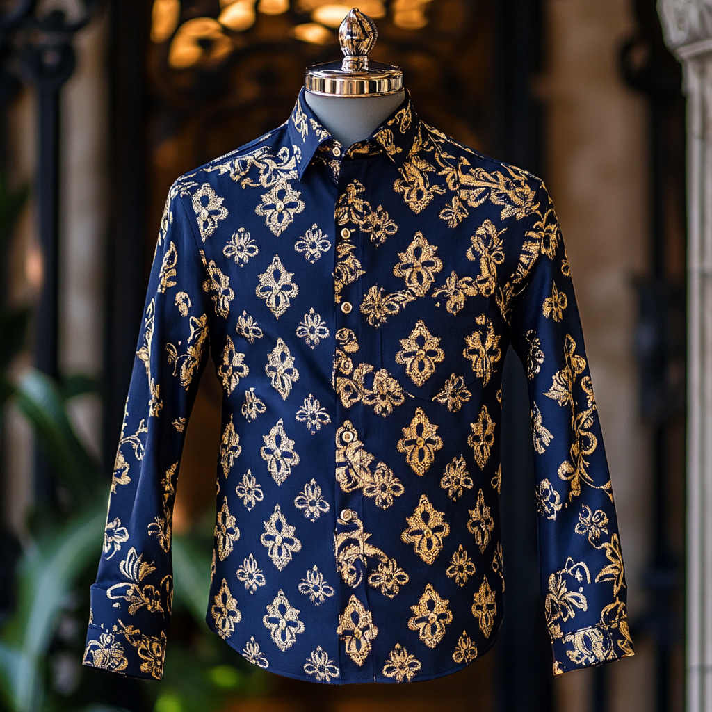 Silk Luxury Business VIP Exclusive Designer unique Luxe Collection long Shirt High Elasticity